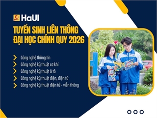 Tuyển sinh liên thông trình độ đại học chính quy năm 2026