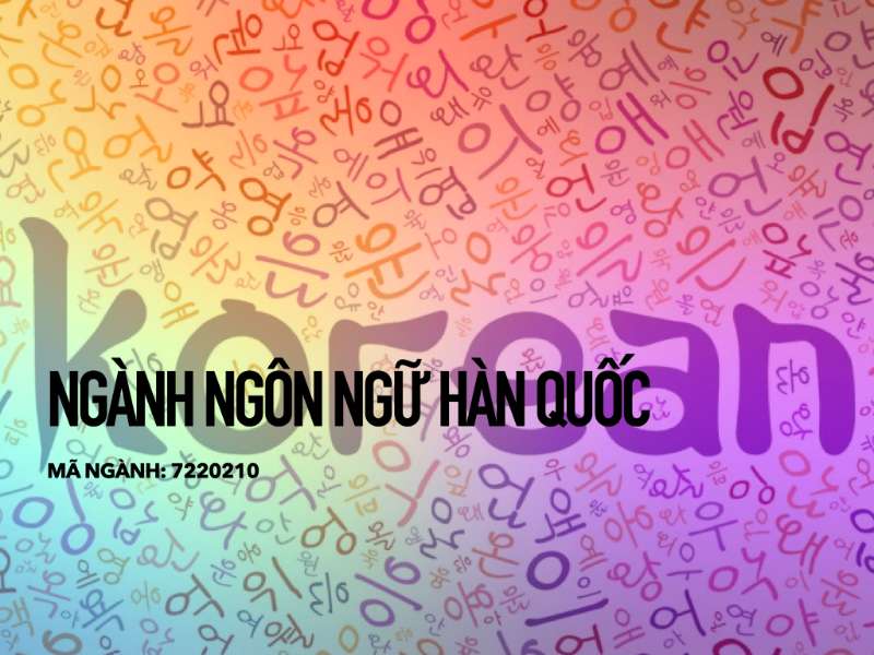 Ngành Ngôn ngữ Hàn Quốc