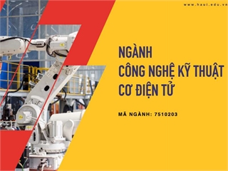 Ngành Công nghệ kỹ thuật cơ điện tử