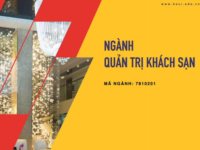 Ngành Quản trị khách sạn