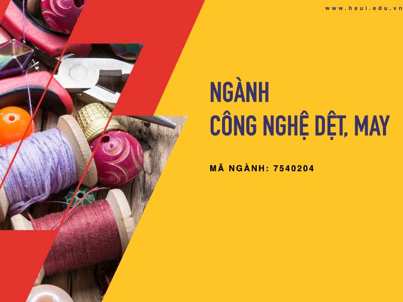 Ngành Công nghệ dệt, may