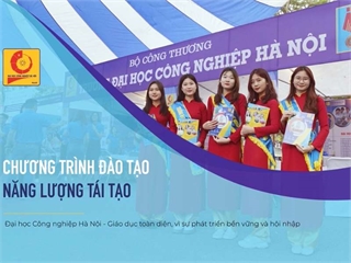 Chương trình đào tạo Năng lượng tái tạo